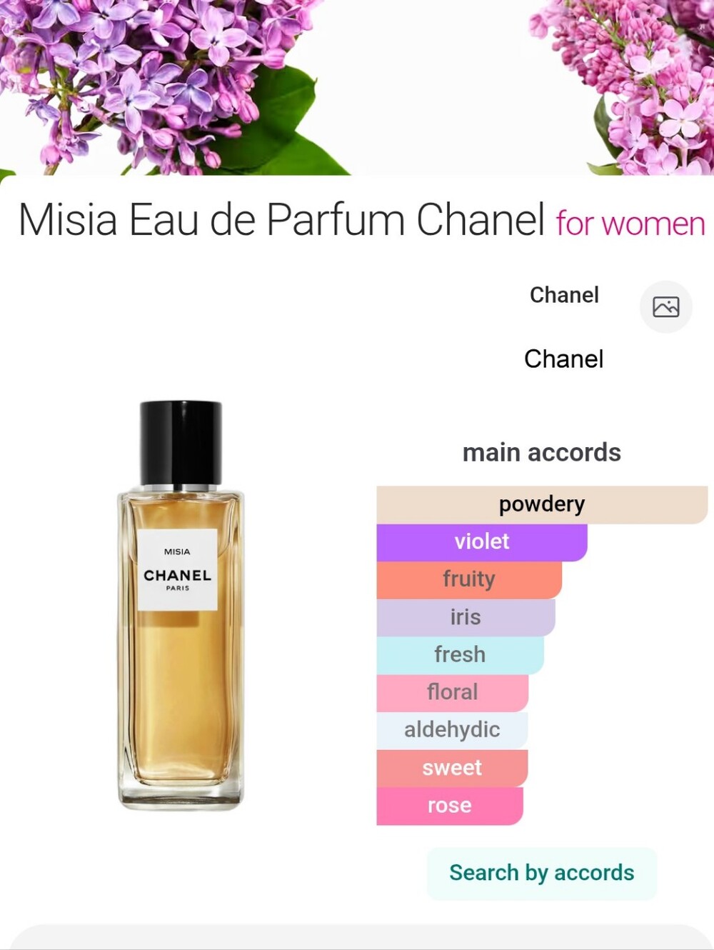 Chanel Misia Les Exclusifs Line RARE And Collectible Sample 4ml Luxe Bridal - Picture 8 of 8